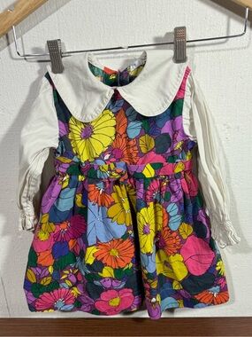 60’s/70’s Vintage Helen Lee Girls Floral Dress